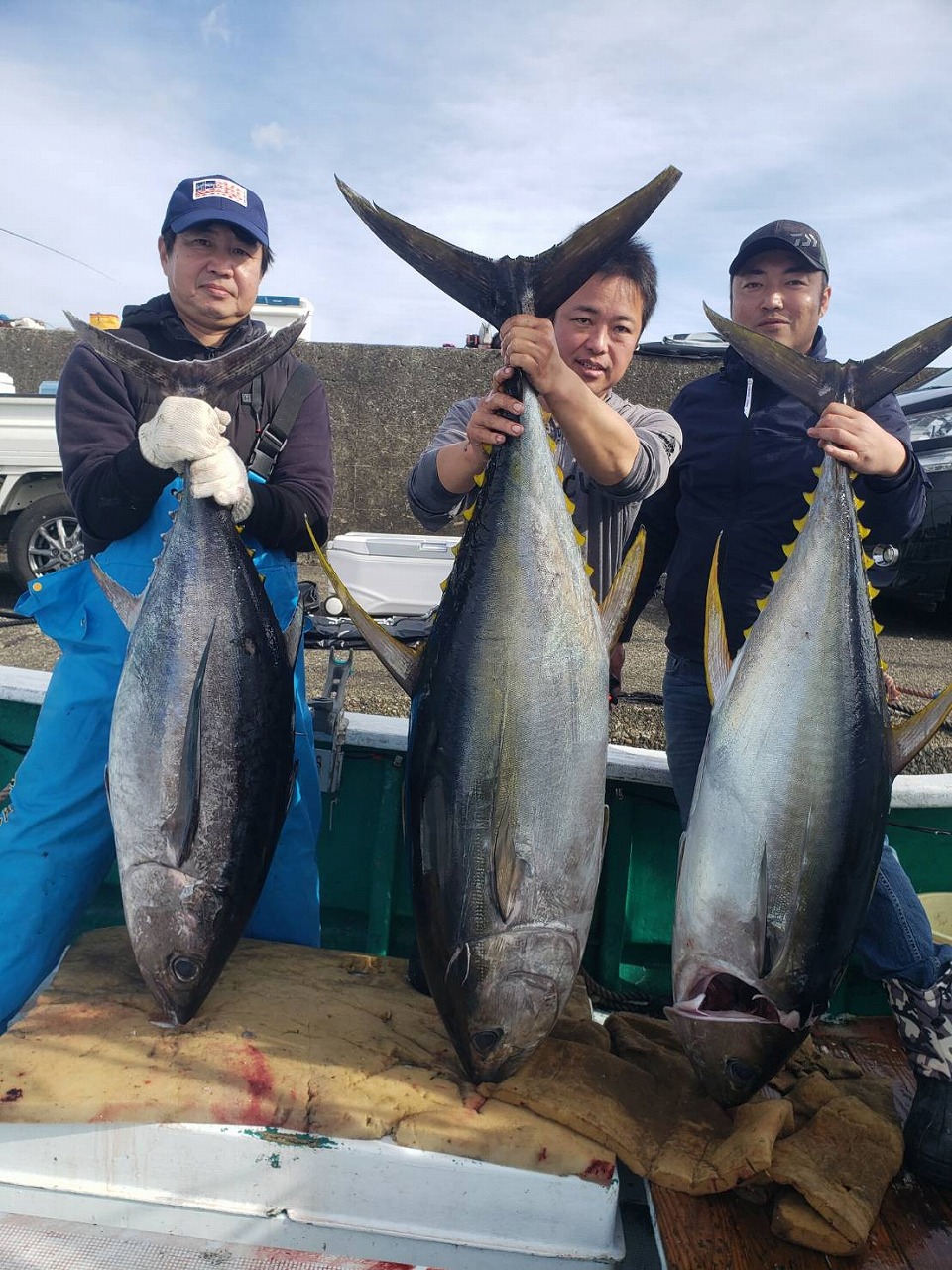 キハダマグロ狙いでふかせ